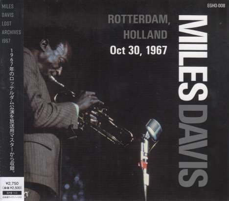 Miles Davis (1926-1991): Rotterdam, Holland Oct 30, 1967 (Digipack), CD