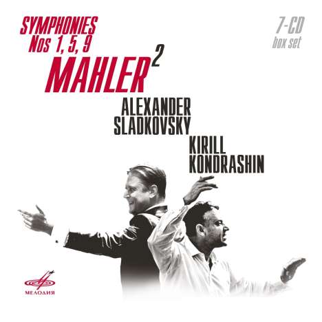 Gustav Mahler (1860-1911): Symphonien Nr.1,5,9, 7 CDs