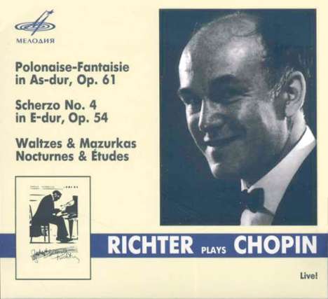 Svjatoslav Richter plays Chopin - Live, CD