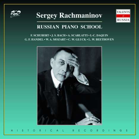 Sergej Rachmaninoff, Klavier, CD