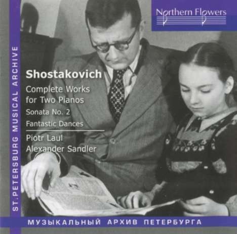 Dmitri Schostakowitsch (1906-1975): Suite op.6 für 2 Klaviere, CD