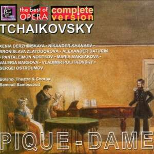Peter Iljitsch Tschaikowsky (1840-1893): Pique Dame, 3 CDs
