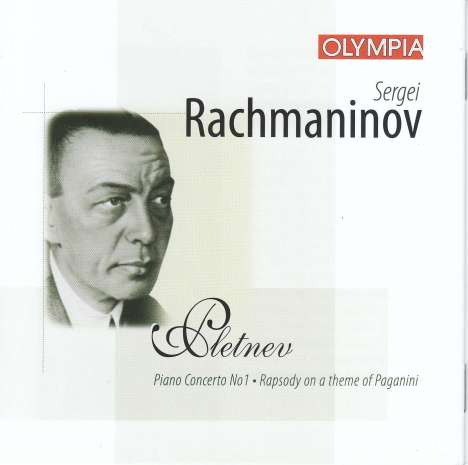 Sergej Rachmaninoff (1873-1943): Klavierkonzert Nr.1, CD