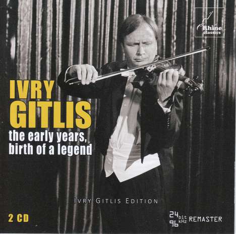 Ivry Gitlis - The early years, birth of a legend, 2 CDs
