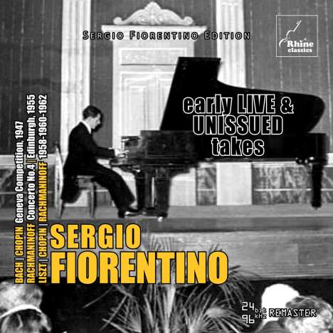 Sergio Fiorentino - Early Live &amp; Unissued Takes, CD