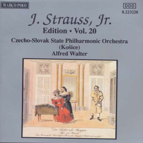 Johann Strauss II (1825-1899): Johann Strauss Edition Vol.20, CD