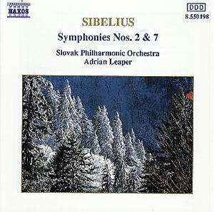 Jean Sibelius (1865-1957): Symphonien Nr.2 &amp; 7, CD