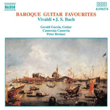 Antonio Vivaldi (1678-1741): Gitarrenkonzerte RV 93,277,425,540, CD