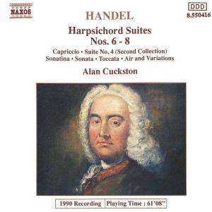 Georg Friedrich Händel (1685-1759): Cembalosuiten (1720) Nr.6-8, CD