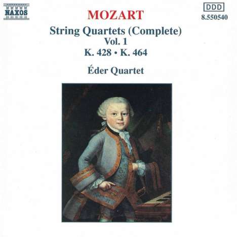Wolfgang Amadeus Mozart (1756-1791): Streichquartette Nr.16 &amp; 18, CD