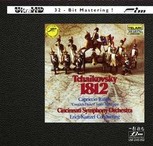 Peter Iljitsch Tschaikowsky (1840-1893): 1812 Ouvertüre op.49 (Ultra-HD-CD), CD