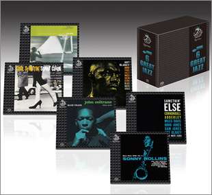 Blue Note: 6 Great Jazz (Hybrid-SACDs) (Limited Edition Box-Set), 6 Super Audio CDs