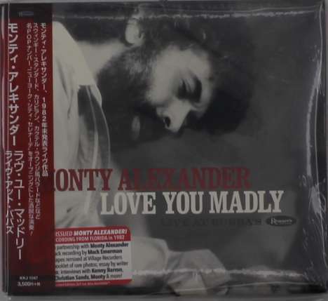Monty Alexander (geb. 1944): Love You Madly: Live At Bubba's (Digipack), 2 CDs
