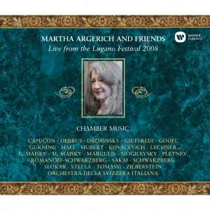 Martha Argerich &amp; Friends - Live from Lugano Festival 2008, 3 CDs