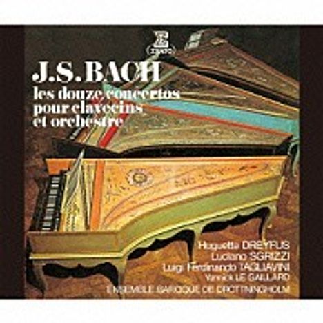 Johann Sebastian Bach (1685-1750): Cembalokonzerte BWV 1052-1058,1060-1065, 3 CDs