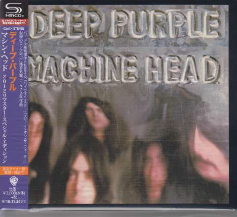 Deep Purple: Machine Head (40th-Anniversary-Edition)  (2 SHM-CD) (Digipack), 2 CDs