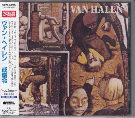 Van Halen: Fair Warning, CD