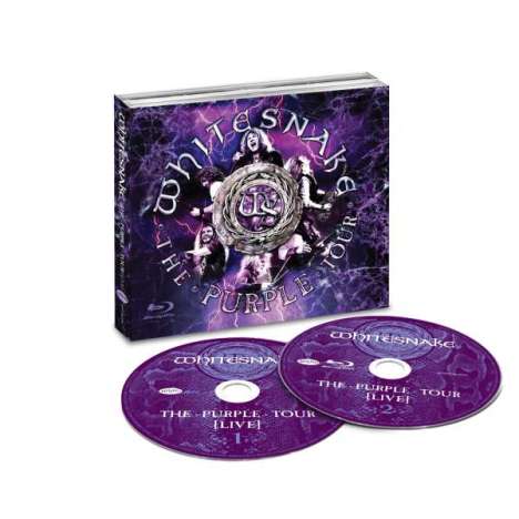 Whitesnake: The Purple Tour (Live) (SHM-CD) (Digipack), 1 CD und 1 Blu-ray Disc