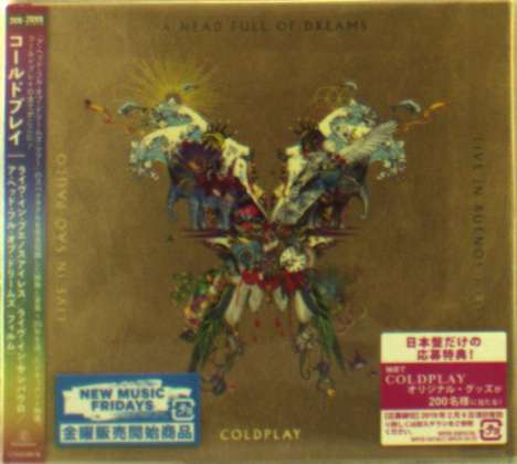 Coldplay: Live In Buenos Aires / Live In São Paulo / A Head Full Of Dreams (Film), 2 CDs und 2 DVDs