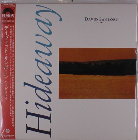 David Sanborn (geb. 1945): Hideaway (Reissue) (180g) (Limited-Edition), LP