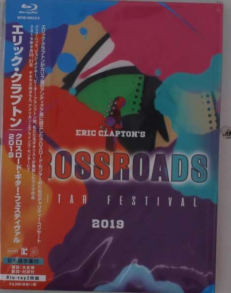 Eric Clapton's Crossroads Guitar Festival 2019 (Digipack), 2 Blu-ray Discs