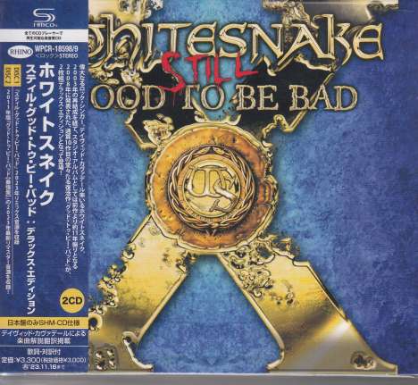 Whitesnake: Still...Good To Be Bad (2 SHM-CDs) (Digipack), 2 CDs