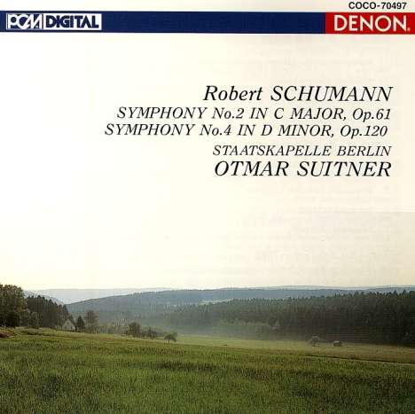 Robert Schumann (1810-1856): Symphonien Nr.2 &amp; 4 (Blu-spec CD), CD