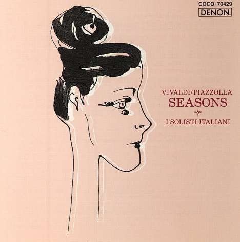 Astor Piazzolla (1921-1992): The 4 Seasons f.Klavier &amp; Streicher (Blu-spec CD), CD