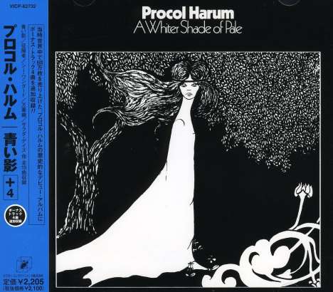 Procol Harum: A Whiter Shade Of Pale + 4, CD