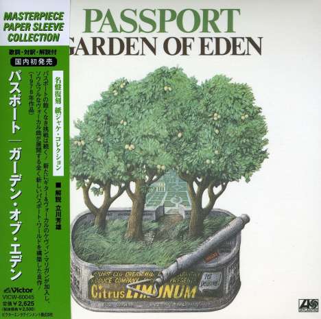 Passport / Klaus Doldinger: Garden Of Eden, CD