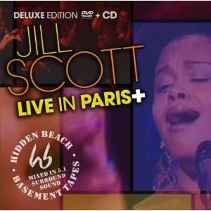 Jill Scott: Live In Paris (Deluxe Edition), 1 DVD und 1 CD