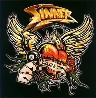 Sinner: Crash &amp; Burn + 1, CD