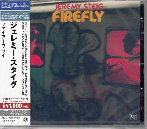 Jeremy Steig (1942-2016): Firefly (BLU-SPEC CD), CD