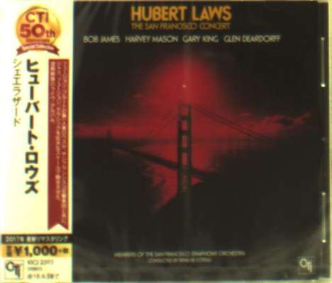 Hubert Laws (geb. 1939): The San Francisco Concert, CD