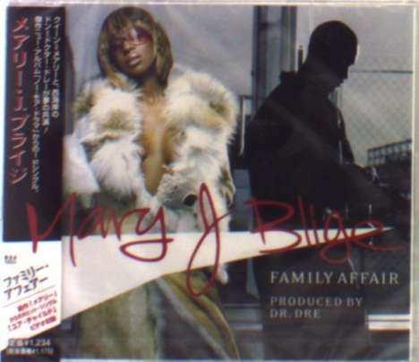 Mary J. Blige: Family Affair, Maxi-CD