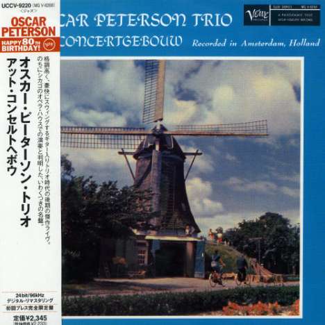 Oscar Peterson (1925-2007): At The Concertgebouw(Ltd.Paper, CD