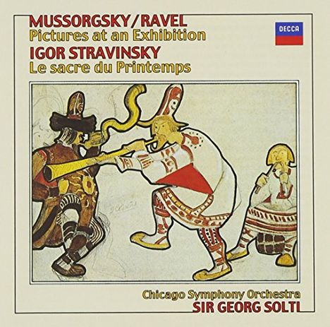 Georg Solti: MUSSORGSKY/RAVEL :  PICTURES AT AN EXHIBITION/STRAVINSKY :  LE SACRE DU PRINTEMPS (reissue) [ ltd. ], CD