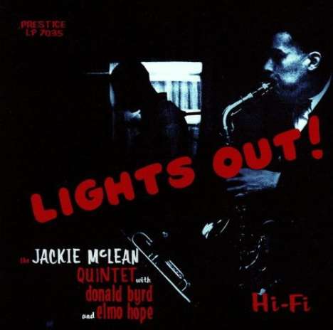 Jackie McLean (1931-2006): Lights Out!, CD