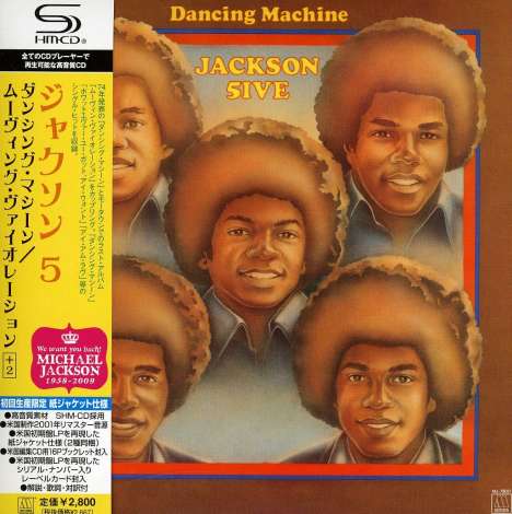 The Jacksons (aka Jackson 5): DANCING MACHINE/MOVING VIOLATION +2 (SHM) (ltd.paper-sleeve), CD
