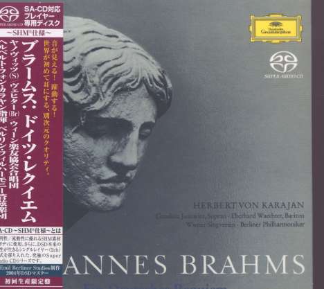 Johannes Brahms (1833-1897): Ein Deutsches Requiem op.45 (SHM-SACD), Super Audio CD Non-Hybrid