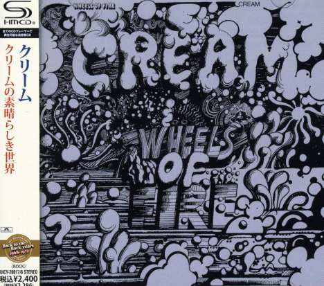 Cream: Wheels Of Fire (2 SHM-CDs) (Reissue), 2 CDs