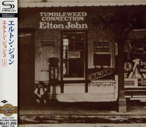 Elton John (geb. 1947): Tumbleweed Connection + 3 (SHM-CD)  (Reissue), CD