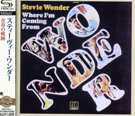 Stevie Wonder (geb. 1950): Where I'm Coming From (SHM-CD), CD