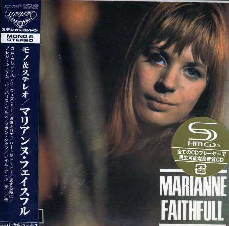 Marianne Faithfull: Marianna Faithfull + Bonus (Papersleeve) (SHM-CD), CD