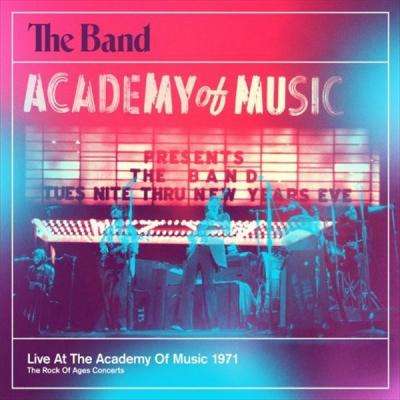 The Band: Live At The Academy Of Music 1971 (Limited-Deluxe-Edition) (Hardcoverbook), 4 CDs und 1 DVD