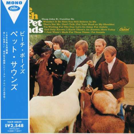The Beach Boys: Pet Sounds (Papersleeve Reissue), CD