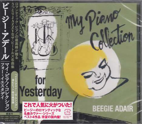 Beegie Adair (1937-2022): My Piano Collection For Yesterday, CD
