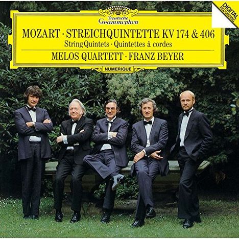 Wolfgang Amadeus Mozart (1756-1791): Streichquintette Nr.1 &amp; 2, CD