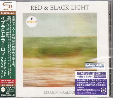 Ibrahim Maalouf (geb. 1980): Red &amp; Black Light (SHM-CD), CD