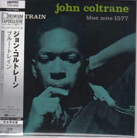 John Coltrane (1926-1967): Blue Train (Platinum SHM-CD) (Papersleeve), CD
